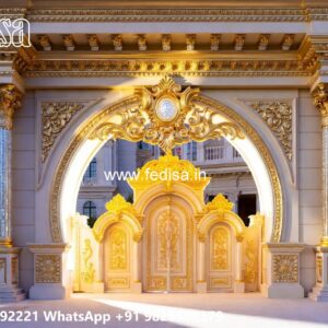 Main Gate Design Latest, Front Gate Design Of Home Residential Gate-wpc Wood Gate