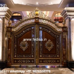Main Gate Design Latest, New Home Gate Design Residential Gate-wpc Wood Gate