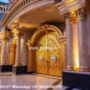 Main Gate Design Iron Pipe, Iron Gate Simple Design Residential Gate-wpc Wood Gate