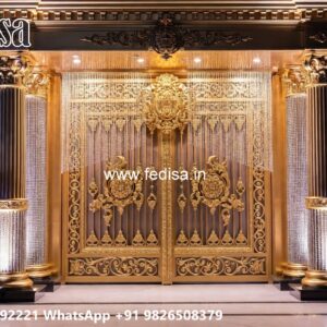 Porch Gate Design, Loha Gate Colour Residential Gate-wpc Wood Gate
