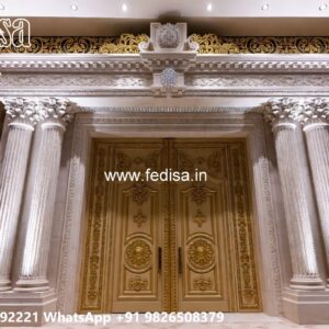 Main Gate Design Latest, Boundary Main Gate Design Residential Gate-wpc Wood Gate