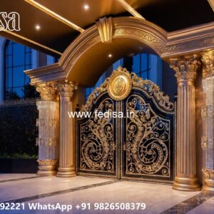 Porch Gate Design, 5 Feet Main Gate Design Residential Gate-wpc Wood Gate