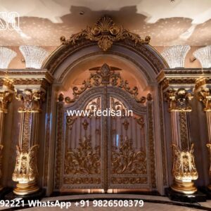 Porch Gate Design, Grill Gate Design Home Residential Gate-wpc Wood Gate