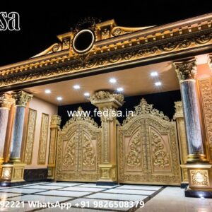 Gi Pipe Gate Design, Gate Ok Design Residential Gate-wpc Wood Gate