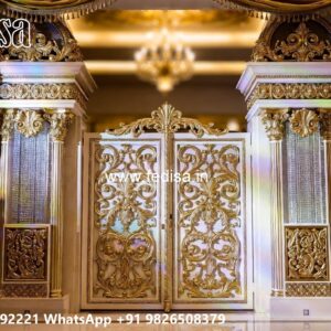 Fabrication Gate Design, 4 Feet Main Gate Design Residential Gate-wpc Wood Gate