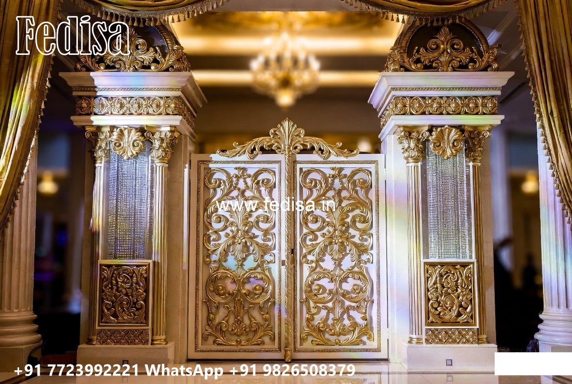 Fabrication Gate Design, 4 Feet Main Gate Design Residential Gate-wpc Wood Gate