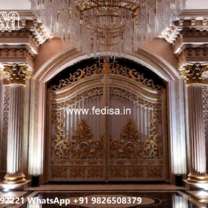 Porch Gate Design, Simple Pipe Gate Design Residential Gate-wpc Wood Gate