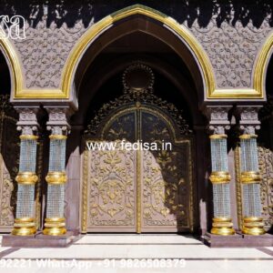 Main Gate Design Latest, Sliding Front Gate Design Residential Gate-wpc Wood Gate