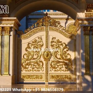 Farm Gate Design, Gate Grill Colour Residential Gate-wpc Wood Gate