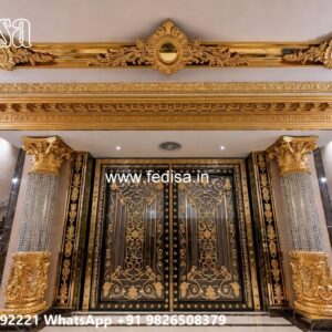 Gate Design Iron Pipe, Main Gate Upper Design Residential Gate-wpc Wood Gate