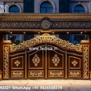 Gate Design Iron Pipe, Fancy Gate Ka Design Residential Gate-wpc Wood Gate