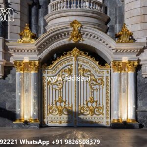 Porch Gate Design, Ghar Gate Design Residential Gate-wpc Wood Gate