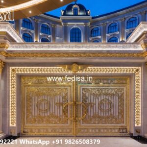 Modern Sliding Gate Design, Iron Gate Flower Design Residential Gate-wpc Wood Gate