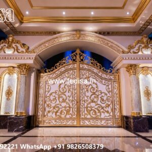 Modern Sliding Gate Design, Door Gate Colour Residential Gate-wpc Wood Gate