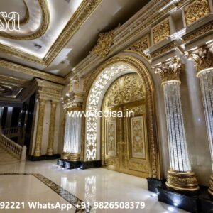 Main Gate Design Iron Pipe, Simple Gate Grill Design Residential Gate-wpc Wood Gate