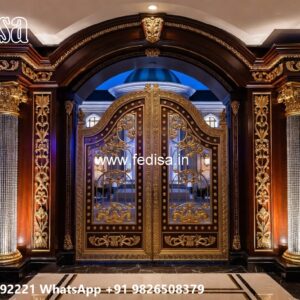 Grill Gate Ka Design, Steel Gate Colour Residential Gate-wpc Wood Gate