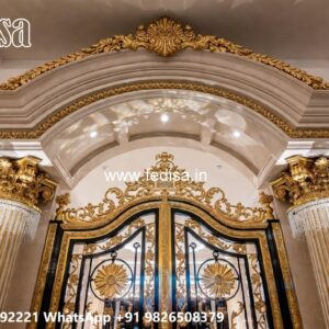 Main Gate Design Latest, Single Gate Designs For Homes Residential Gate-wpc Wood Gate