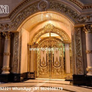 Porch Gate Design, Laser Cutting Main Gate Residential Gate-wpc Wood Gate