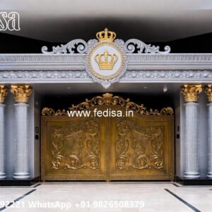 Modern Sliding Gate Design, Gate Design Single Residential Gate-wpc Wood Gate
