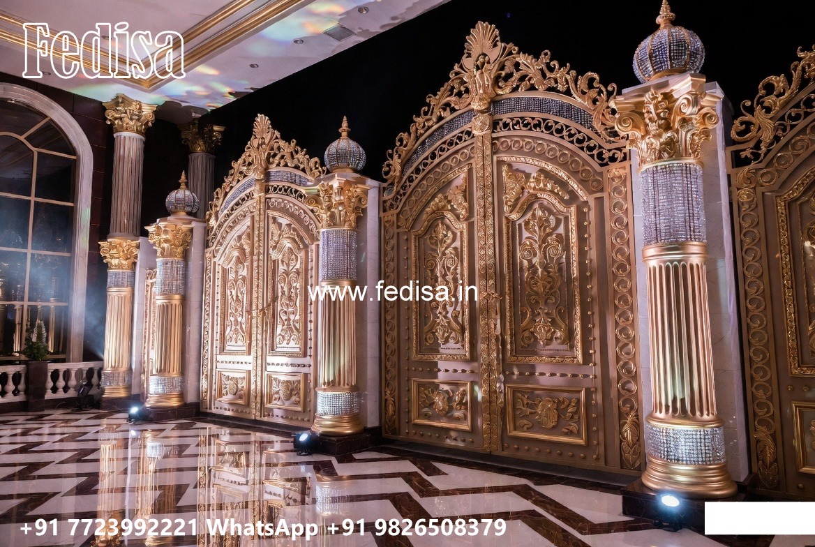 Gate Design Iron Pipe, Home Gate Grill Design Residential Gate-wpc Wood Gate