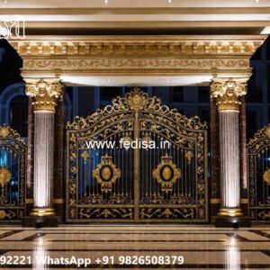 Fabrication Gate Design, Service Gate Design Residential Gate-wpc Wood Gate
