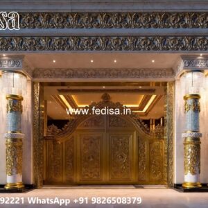 Gi Pipe Gate Design, Stainless Steel Gate Design For Flats Residential Gate-wpc Wood Gate