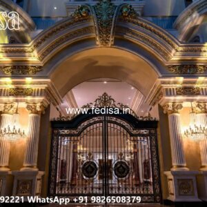 Modern Sliding Gate Design, Aluminium Front Gate Design Residential Gate-wpc Wood Gate