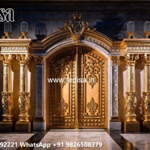 Gate Design Iron Pipe, Gate Ka Design Banane Wala Residential Gate-wpc Wood Gate