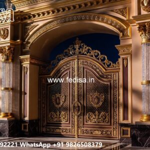 Gate Design Iron Pipe, Front Iron Gate Design For Home Residential Gate-wpc Wood Gate