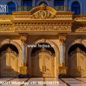 Porch Gate Design, 7 Feet Main Gate Design Residential Gate-wpc Wood Gate