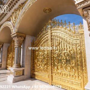 Gi Pipe Gate Design, Ss Collapsible Gate Residential Gate-wpc Wood Gate