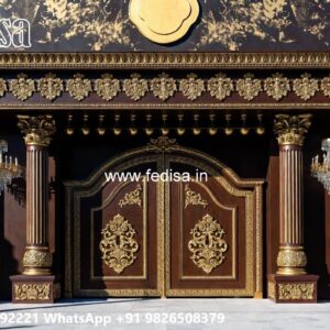 Black Gate Design, Latest Sliding Gate Design Residential Gate-wpc Wood Gate