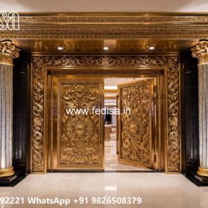 Main Gate Design Iron Pipe, Home Gate Wall Design Residential Gate-wpc Wood Gate