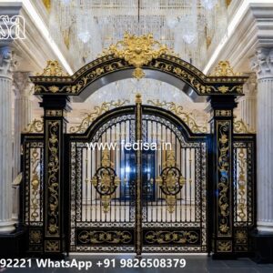 Farm Gate Design, Home Main Gate Design Iron Residential Gate-wpc Wood Gate
