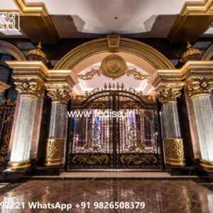 Black Gate Design, Front Door Security Gate Designs Residential Gate-wpc Wood Gate