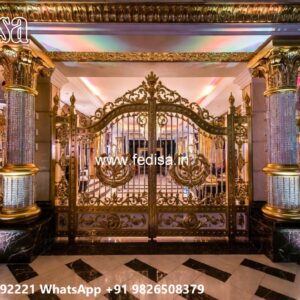 Gi Pipe Gate Design, Folding Steel Gate Design Residential Gate-wpc Wood Gate