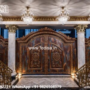 Main Gate Design Latest, Best Gate Design For Small House Residential Gate-wpc Wood Gate