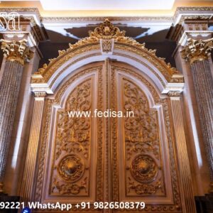 Fabrication Gate Design, Bi Fold Gate Design Residential Gate-wpc Wood Gate