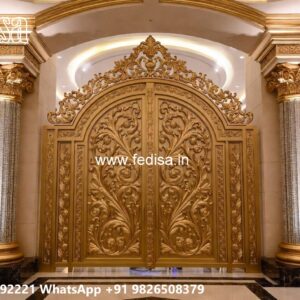 Gi Pipe Gate Design, Steel Gate Glass Design Residential Gate-wpc Wood Gate