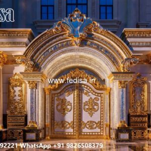 Fabrication Gate Design, Metal Gate Door Design Residential Gate-wpc Wood Gate