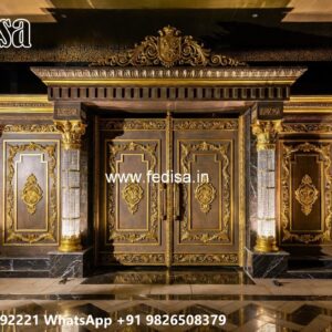Main Gate Design Iron Pipe, Main Gate Design 10 Feet Residential Gate-wpc Wood Gate