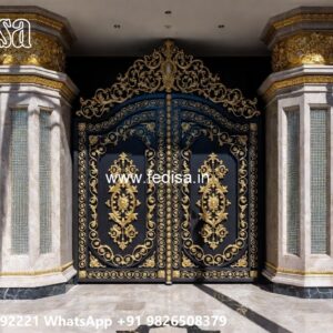 Grill Gate Ka Design, Best Main Gate Colour Residential Gate-wpc Wood Gate
