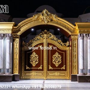 Gi Pipe Gate Design, Metal Sliding Gate Design Residential Gate-wpc Wood Gate