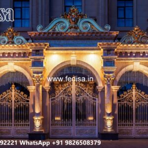 Porch Gate Design, Covered Gate Design Main Gates-contemporary Gates