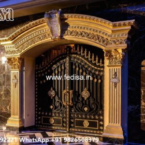 Fabrication Gate Design, Modern Iron Main Gate Design Main Gates-contemporary Gates