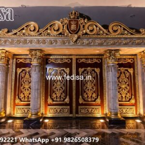 Grill Gate Ka Design, Iron Plate Gate Design Main Gates-contemporary Gates