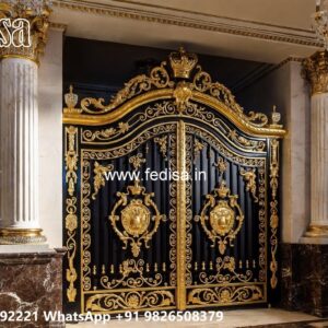 Gi Pipe Gate Design, Main Gate With Mini Gate Main Gates-contemporary Gates