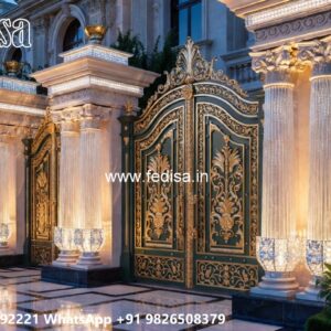 Main Gate Design Iron Pipe, Iron Gate Design Pipe Main Gates-contemporary Gates