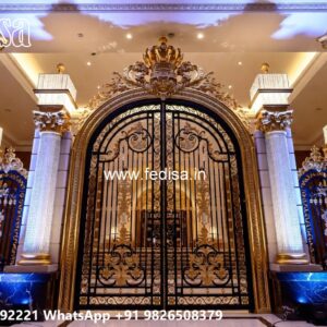 Grill Gate Ka Design, Wooden Front Gate Design Main Gates-contemporary Gates