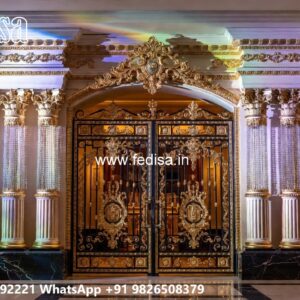 Farm Gate Design, Gate Design New Iron Main Gates-contemporary Gates